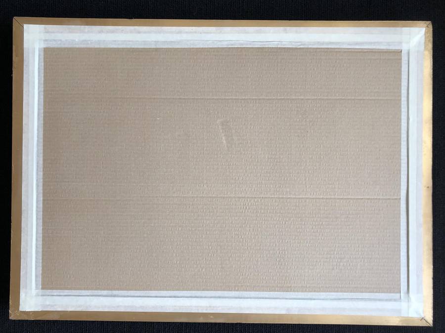 ORIGINAL WERNER FORDELMANN (1926-2012) OIL ON CANVAS ON BOARD -MOUNTAIN LANDSCAPE IN GOLD FRAME