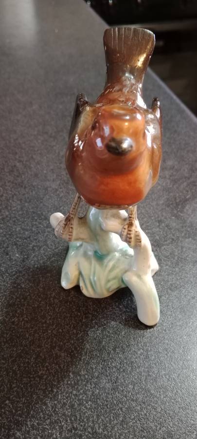 Vintage Carlendorf bird, lovely figurine made in Germany handpainted