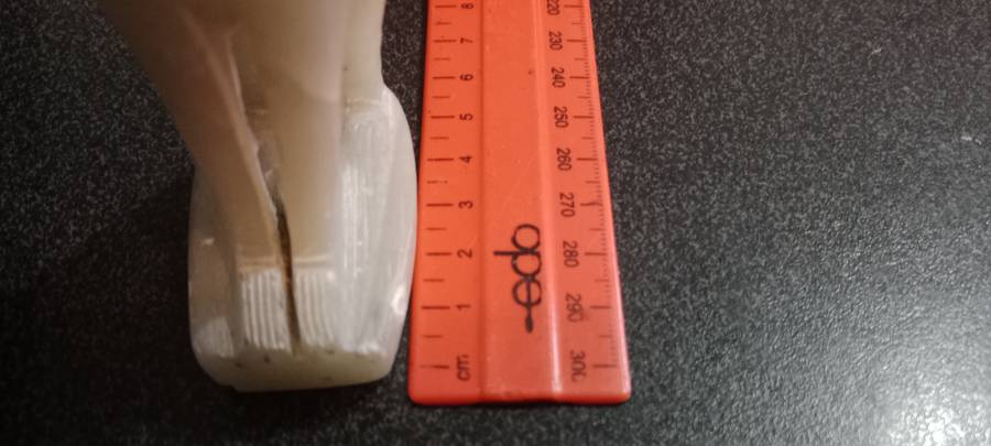 Vintages Egyptian god Falcon Bird Horus Figurine