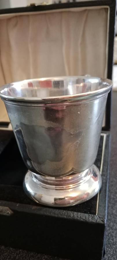 Vintage Silver Christening Cup