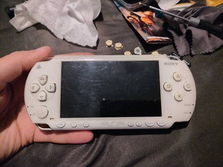 OG Psp 1000  white