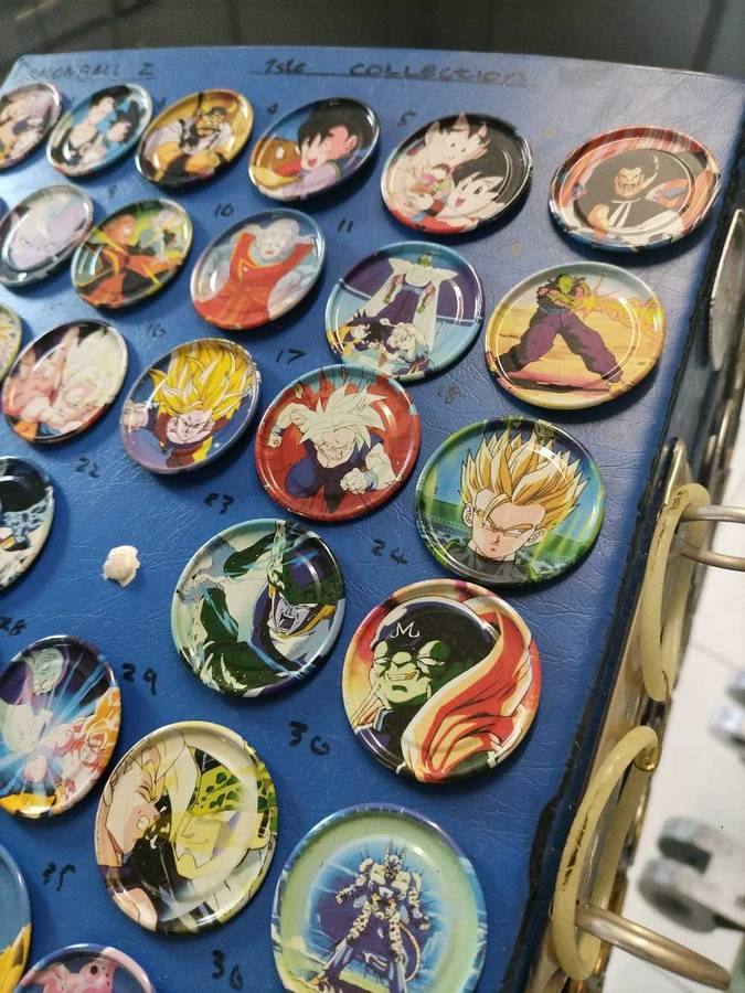 Dragon ball z tazos