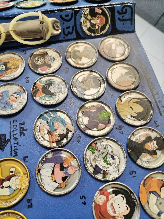 Dragon ball z tazos