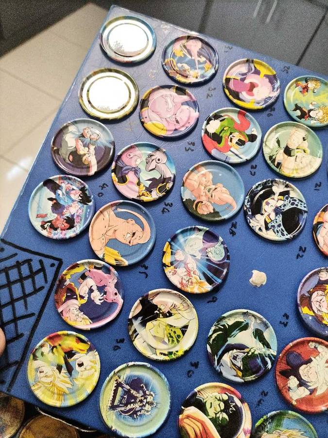 Dragon ball z tazos