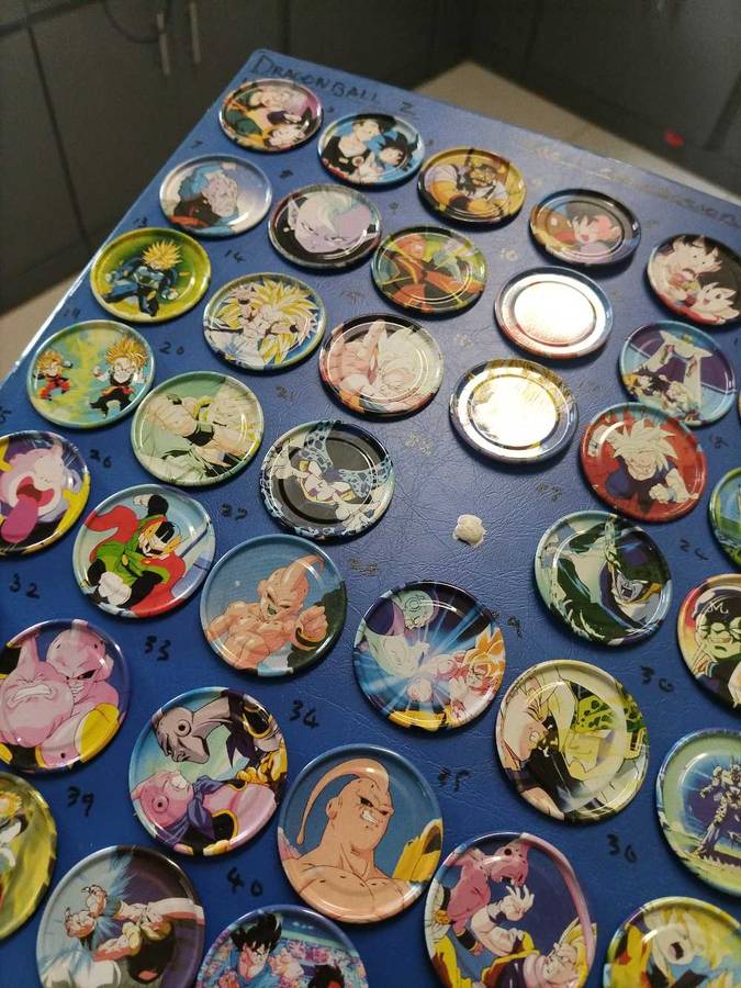 Dragon ball z tazos