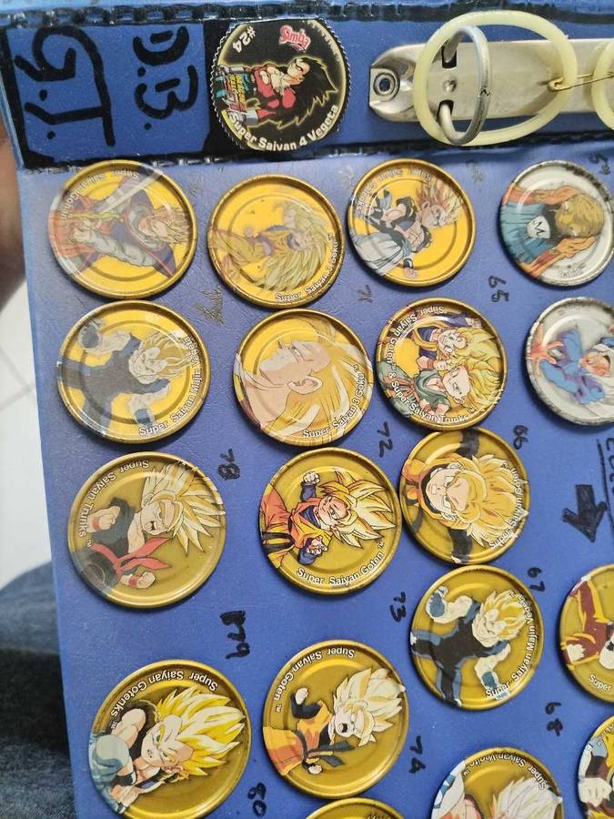 Dragon ball z tazos