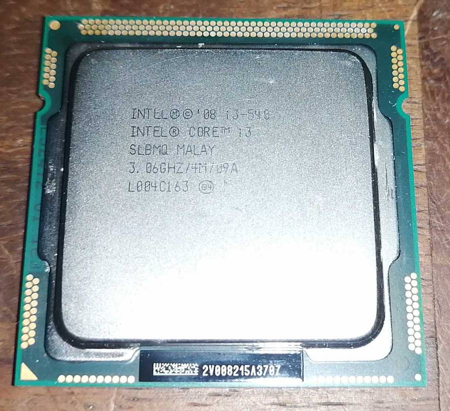Intel core i3 540 cpu