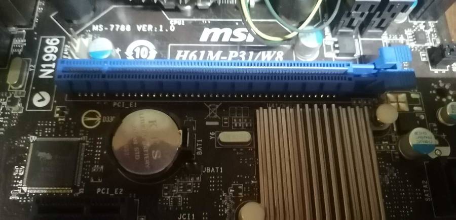 H61m P31 motherboard combo