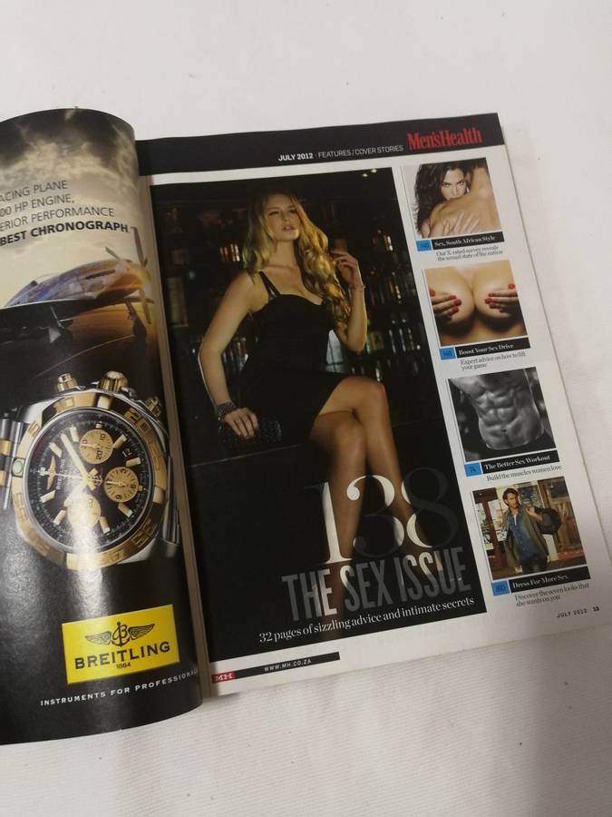Men's Health "The Sex Issue" South Africa July 2012