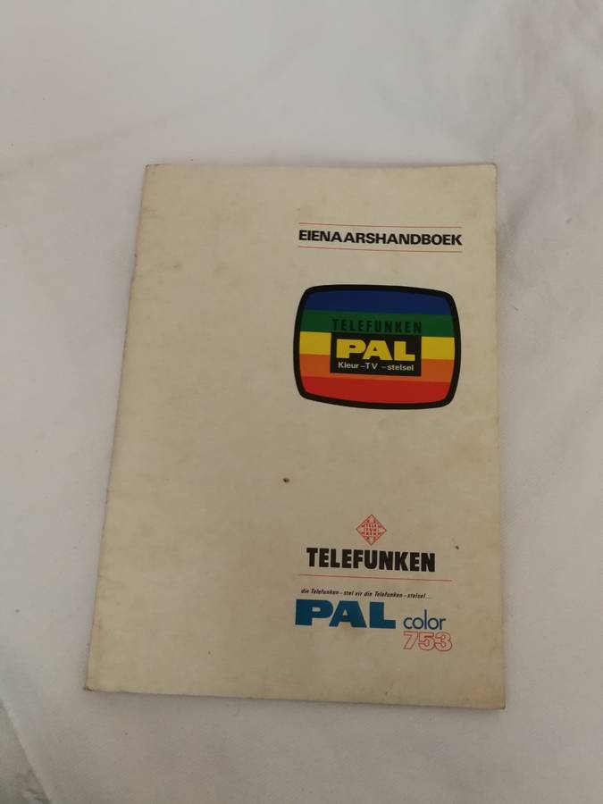 Vintage Telefunken Owners Manual- 70s