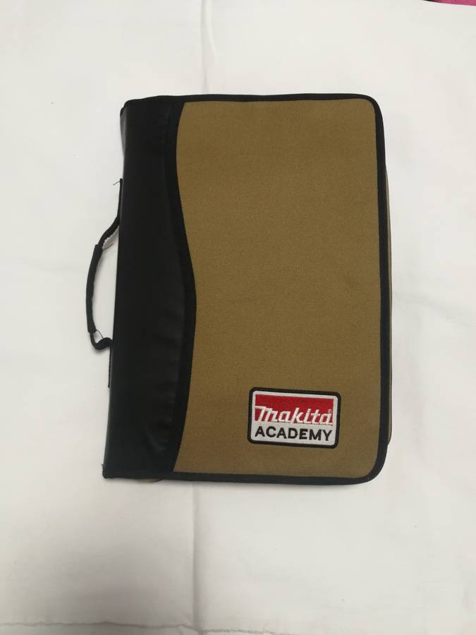 MAKITA Training Academy Folder with Course Content