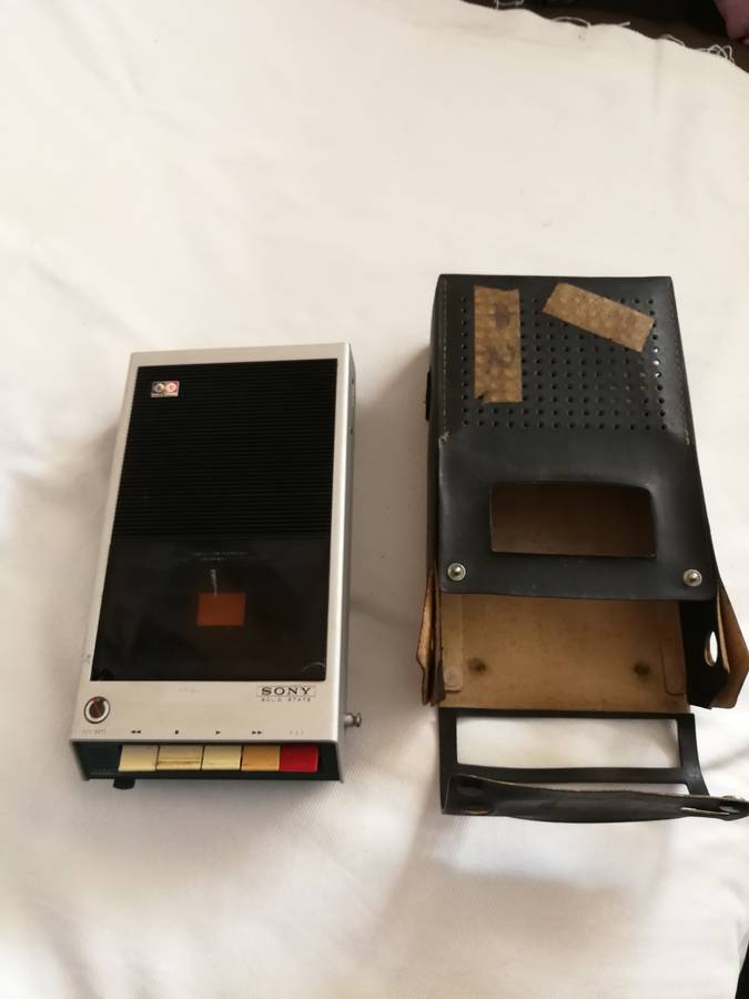 Sony TC-110 Solid State Tape Recorder Casette- Player, Made In Japan , 70s