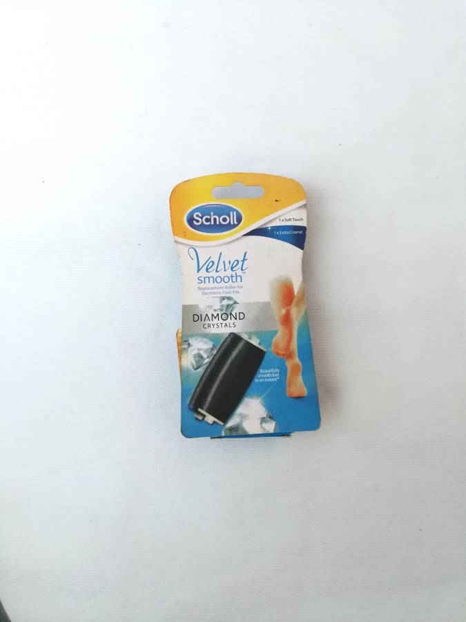 Scholl Foot Care Velvet Smooth Refill 2 Pack- With Diamond Crystals