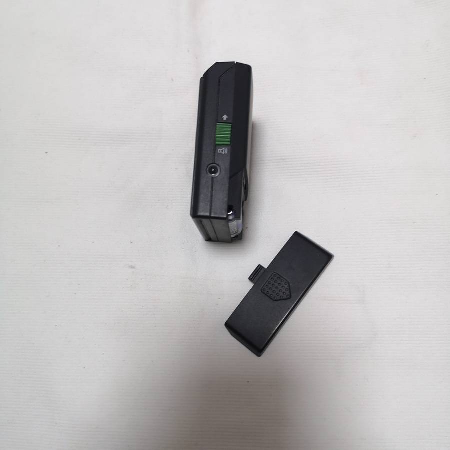 Vintage BRAUN Quartz AB314 SL Travel Alarm Clock Black Pocket Size Made In Germany