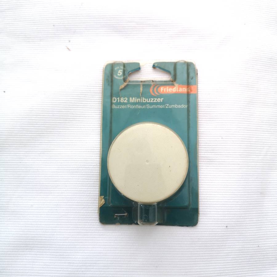 Friedland D182 "Mini Buzzer" Door Buzzer. Made in UK