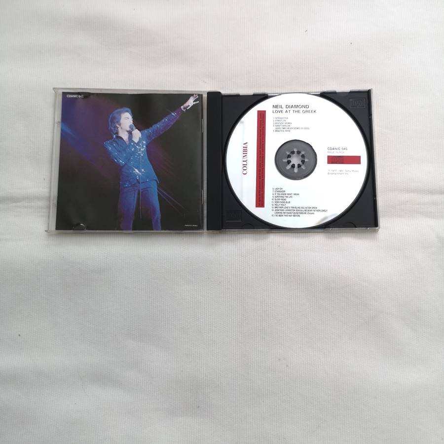 Neil Diamond CD - Love at the Greek Recorded Live at the Greek Theatre