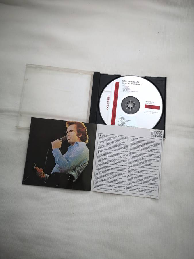 Neil Diamond CD - Love at the Greek Recorded Live at the Greek Theatre