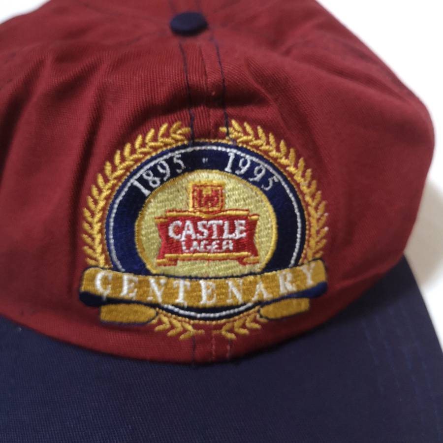 Rare Castle Lager Centenury Cap- SA Breweries 1895 to 1995. Official Product