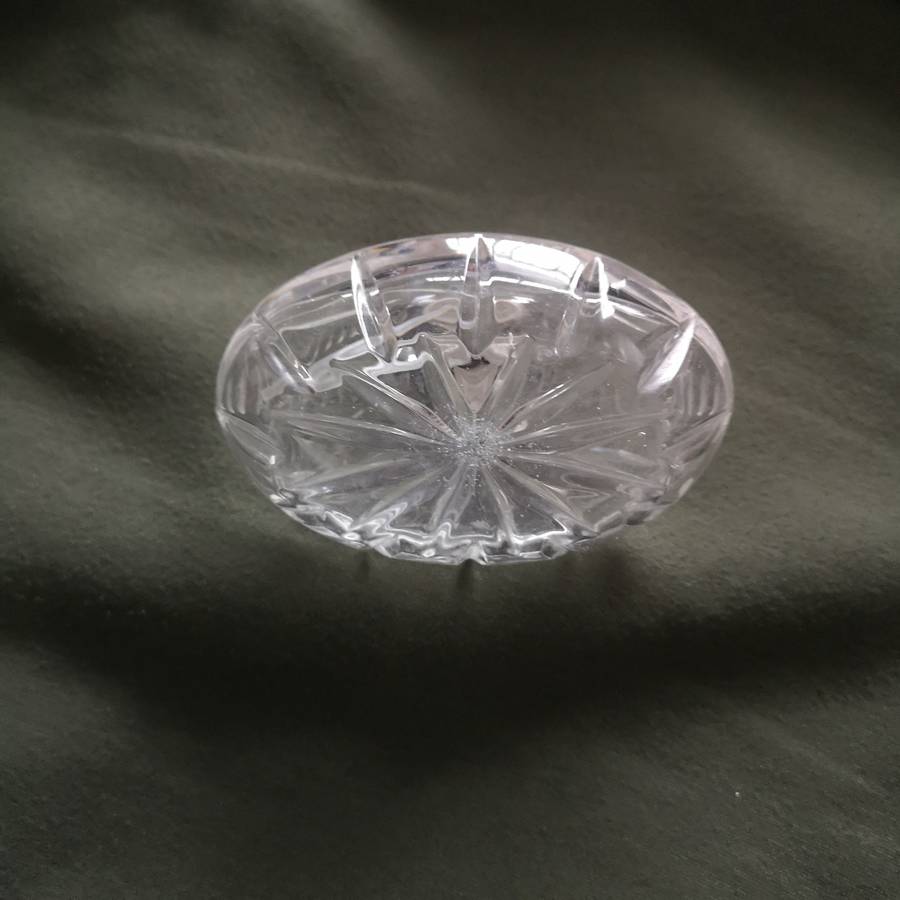 Vintage Cut Crystal Atomizer Bottle Large.