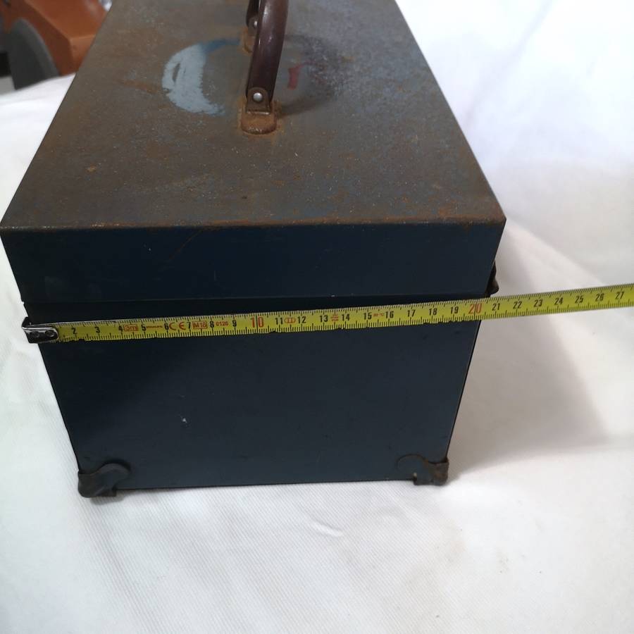 Original KROST Steel Ware Vintage Tool Box