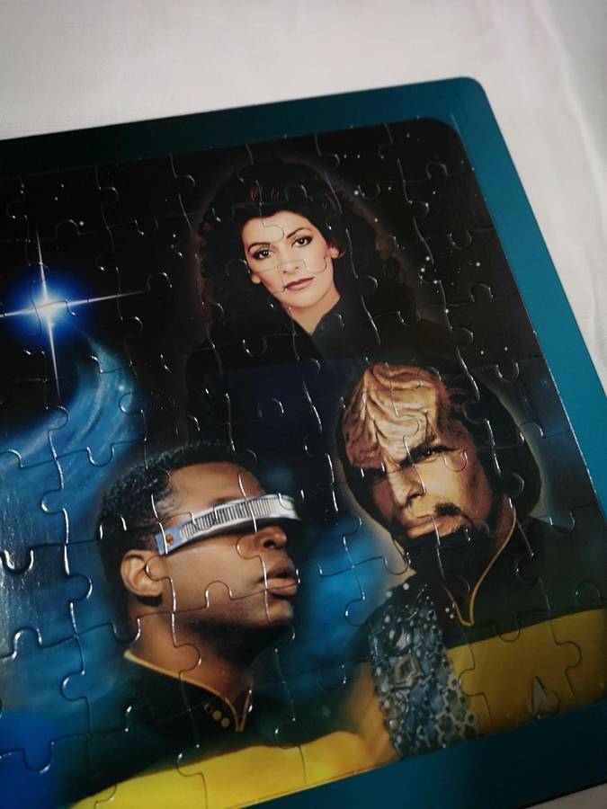 Star Trek Next Generation Jigsaw Puzzle Book (Board Book, 2004)