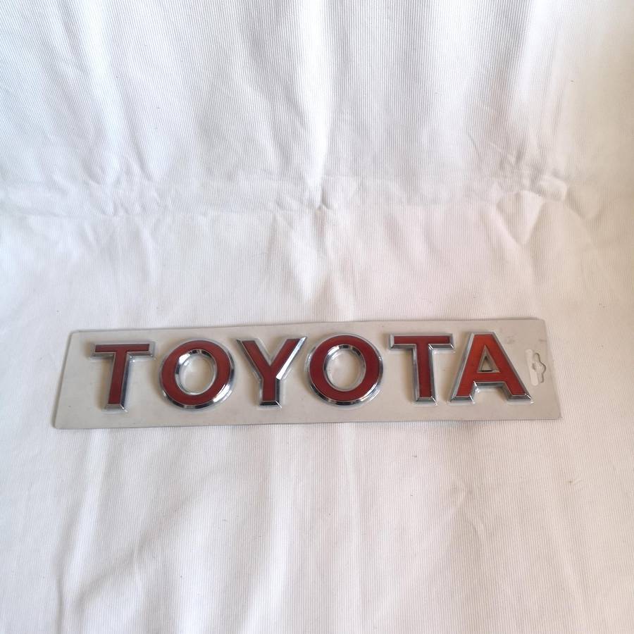 TOYOTA Vintage Badge (Large) for Lorry Tailgate