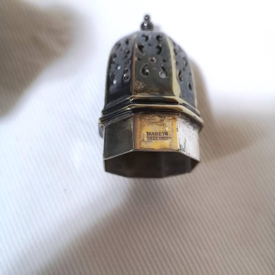 Queen Anne Style Vintage Silver/ Silver Plate Sugar Sifter- Made in England