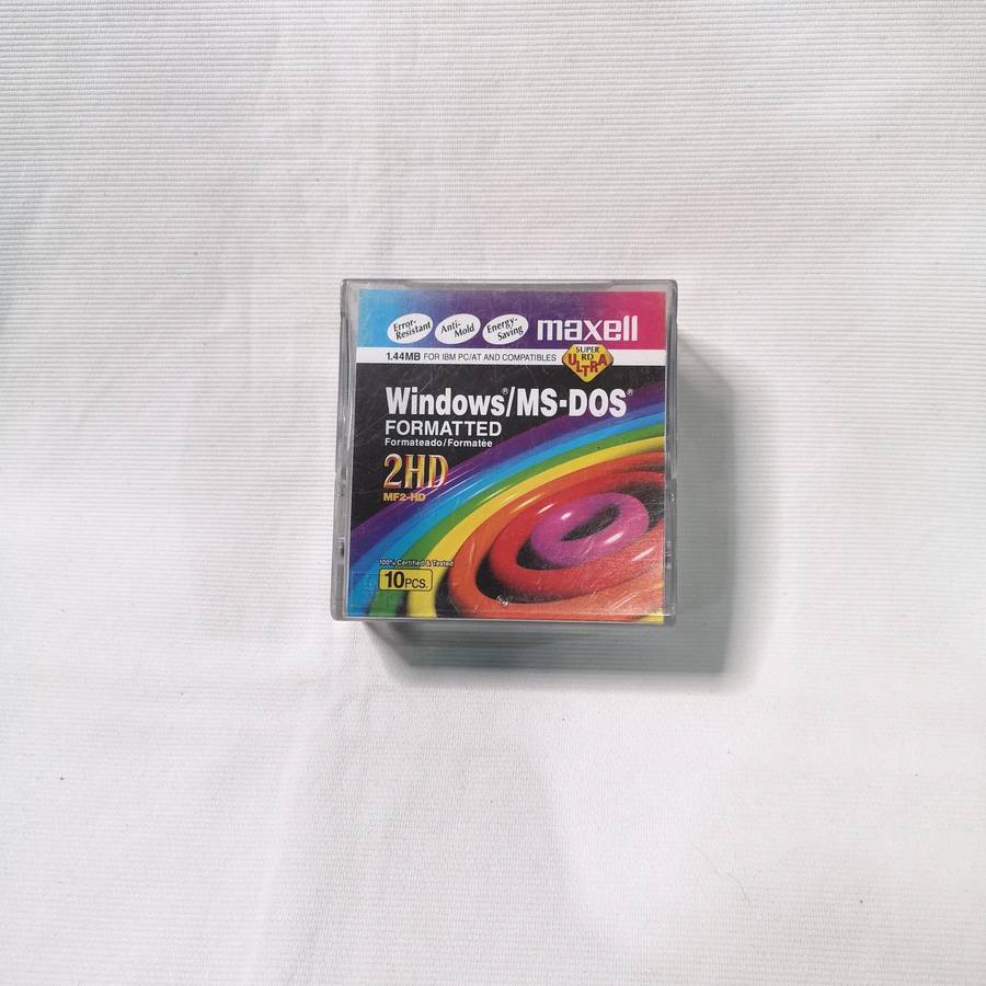 Maxell Stiffy Disc pack