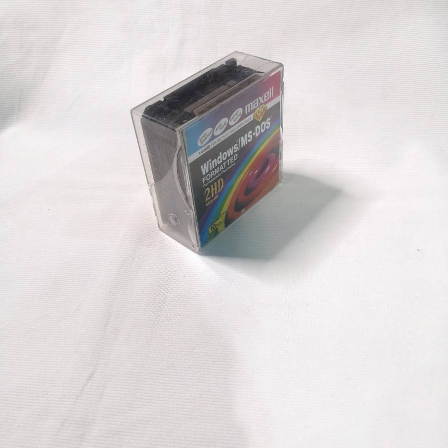 Maxell Stiffy Disc pack