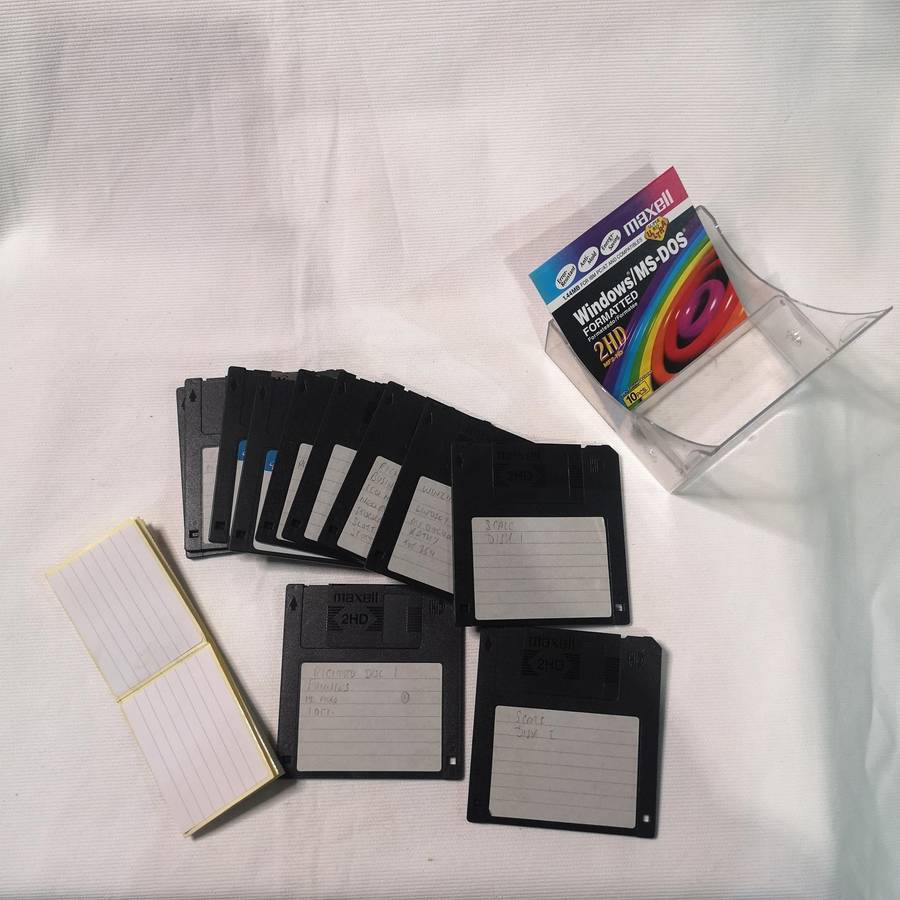 Maxell Stiffy Disc pack