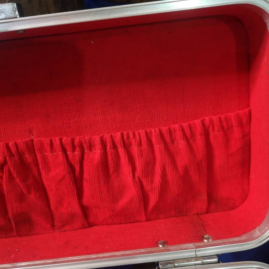 Vintage HINOMOTO hard case for camera or camera equipment. Made in Japan