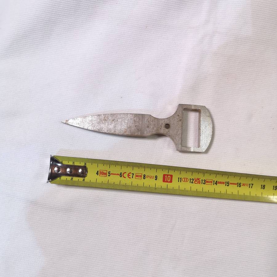 Tactical Concealed Knife Buckle Blank- Vintage