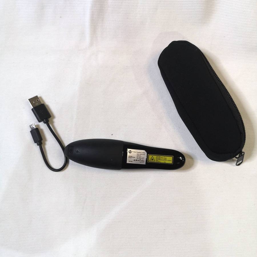 HP Wireless Presenter 2.4Ghz with laser pointer- Rechargeable