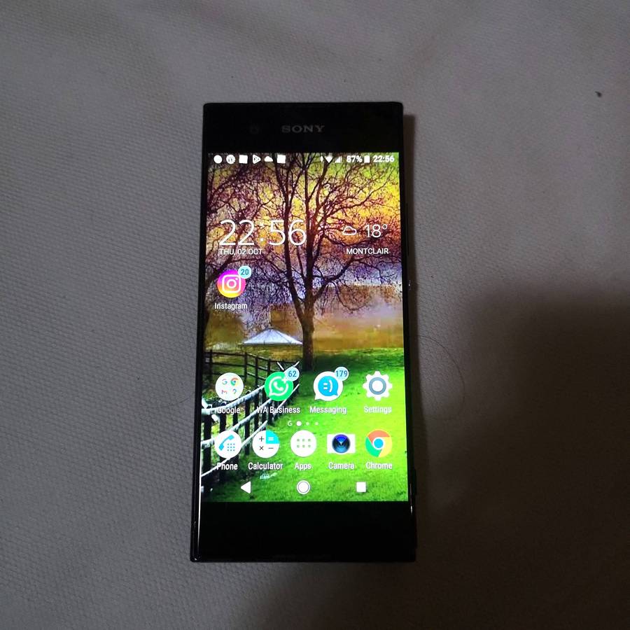 Sony XA1 Dual Sim 32GB Black. 23MP Camera.