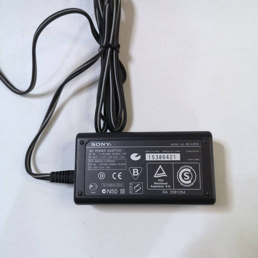 AC-LS1A AC Adapter 4.2V 1.5A for Sony Cyber-Shot DSC Series Digital Camera OEM
