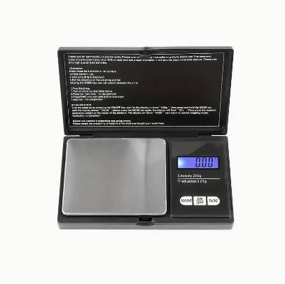 Professional Electronic Digital Scale.  Notebook Style 500g. Weighs in g, ct, oz, ozt, dwt, tl, gn,