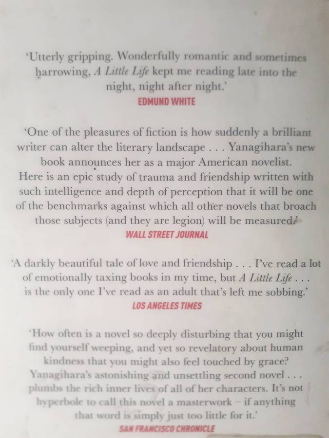 A Little Life ~ Hanya Yanagihara