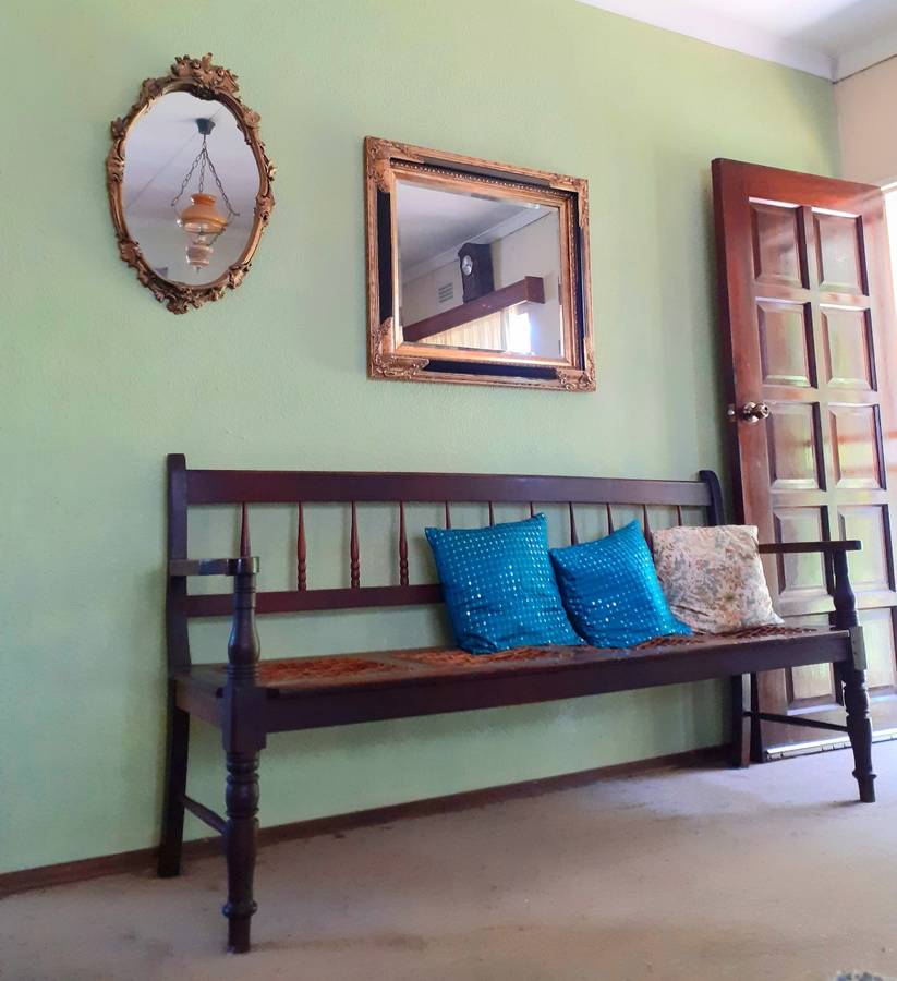Antique Riempie 4-seater Bench