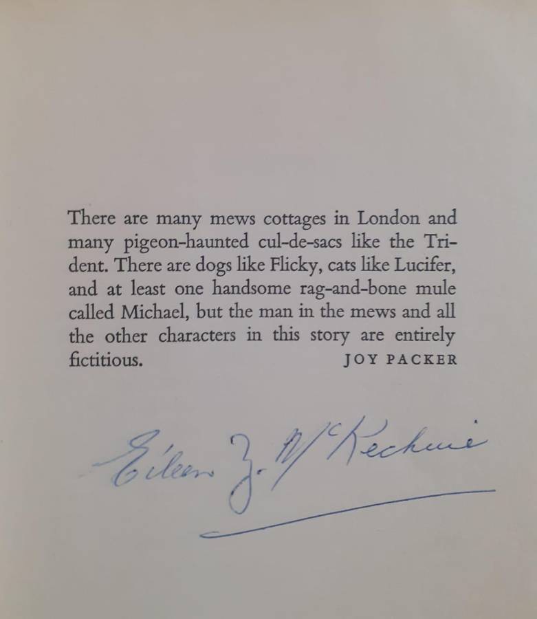 The Man in the Mews ~ Joy Packer