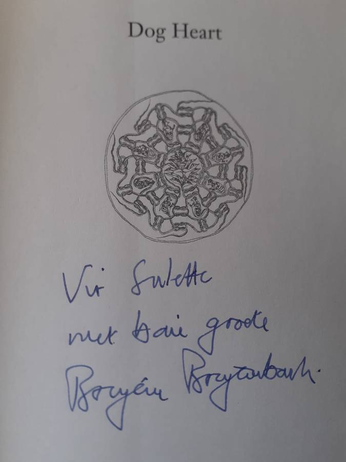 (signed) Dog Heart ~ Breyten Breytenbach