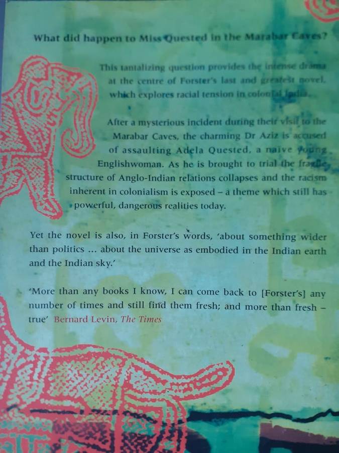 A Passage to India ~ E M Forster
