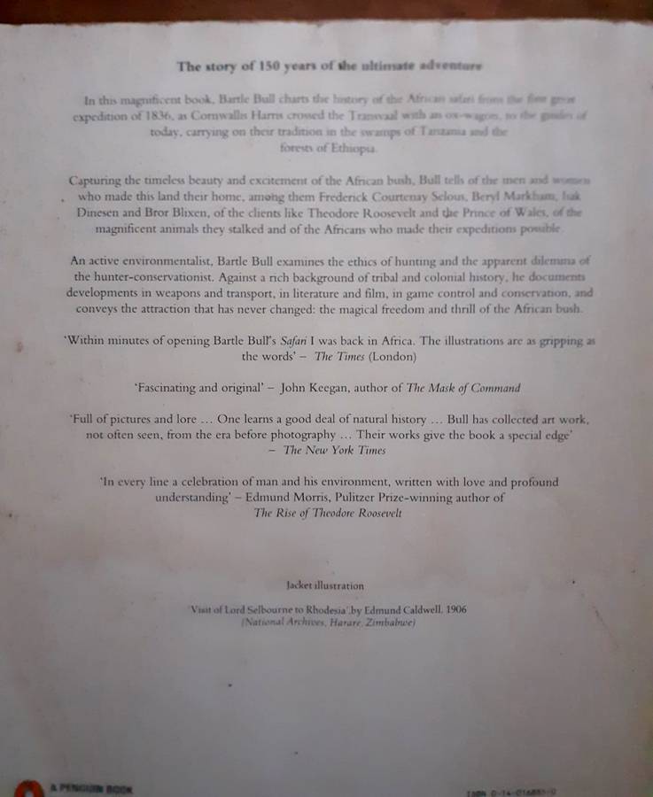 SAFARI A Chronicle of Adventure ~ Bartle Bull