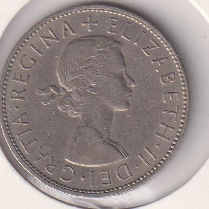 GREAT BRITAIN HALF CROWN 1967 IN COIN FLIP