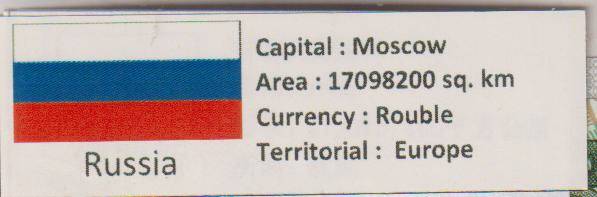 RUSSIA 5 & 10 ROUBLES 1997 P267/268 UNC with country information sticker