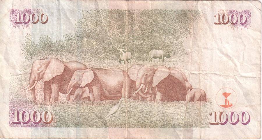 KENYA 1000 SHILLINGS 2010 P51e VF