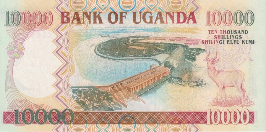 UGANDA 10,000 SHILLINGS 2003  P41 UNC