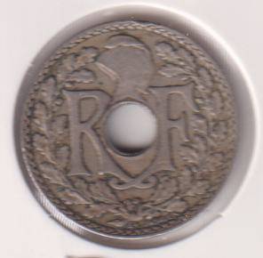 FRANCE 10 CENTS 1935 IN COIN FLIP
