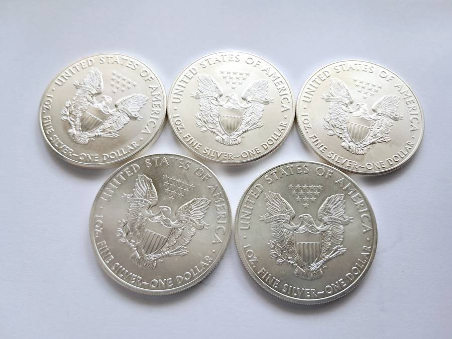 1 OZ  SILVER COIN - 2015/2016 USA Liberty Silver Coins - bid per coin (5 AVAILABLE)