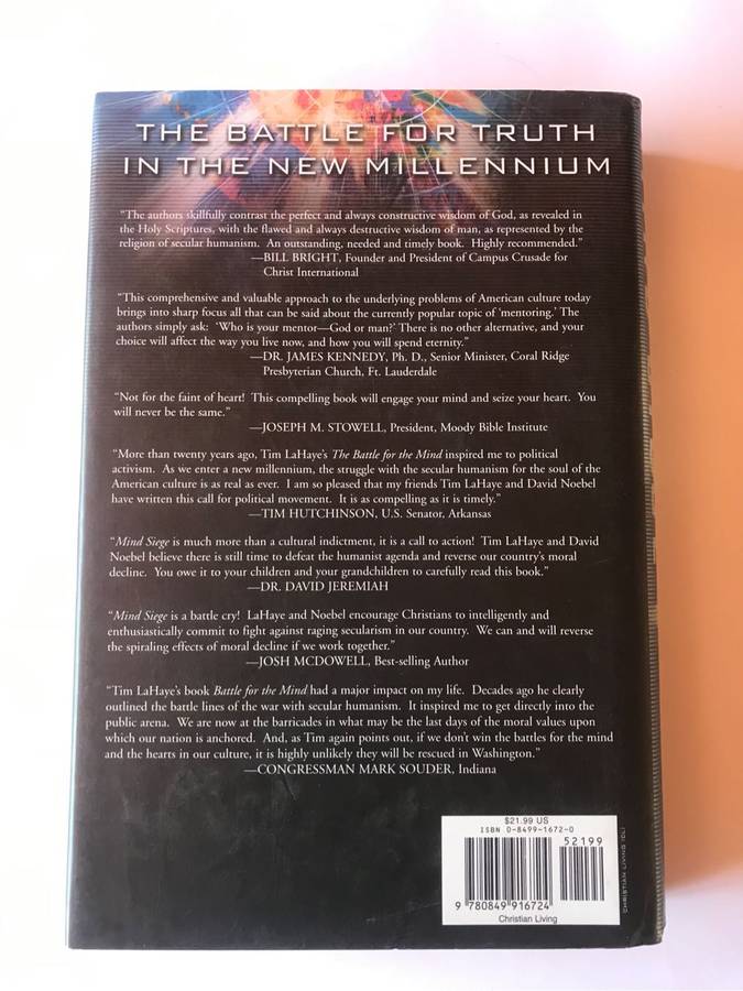 Mind Siege by David A. Noebel and Tim LaHaye