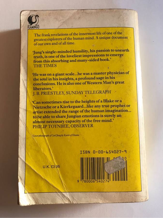 Memories, Dreams, Reflections Book by Carl Jung